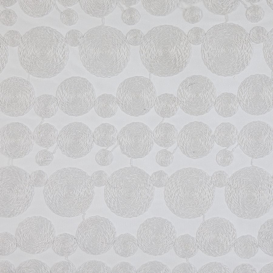 Specialty Concentric White tablecloth